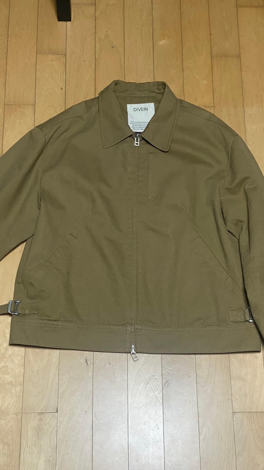 다이브인 워시드 스윙탑 카멜 1사이즈 상품이미지2