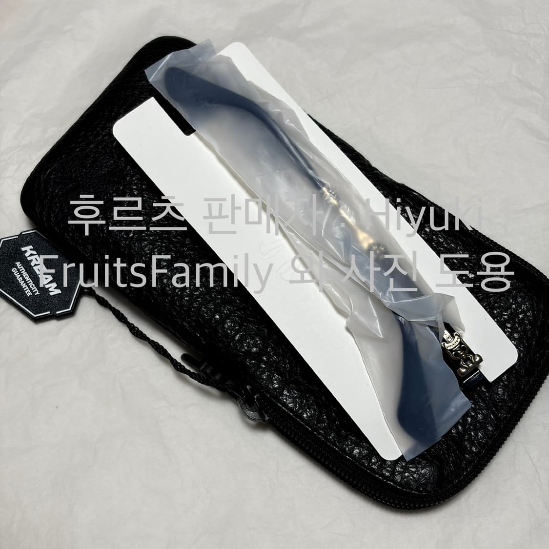 크롬하츠 덕버터 블랙 샤이니 실버 상품이미지3