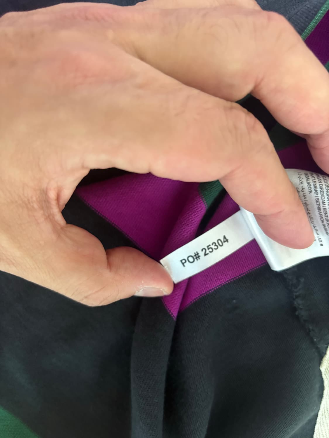 에리즈 엄브로 럭비티셔츠 (XL) 상품이미지6