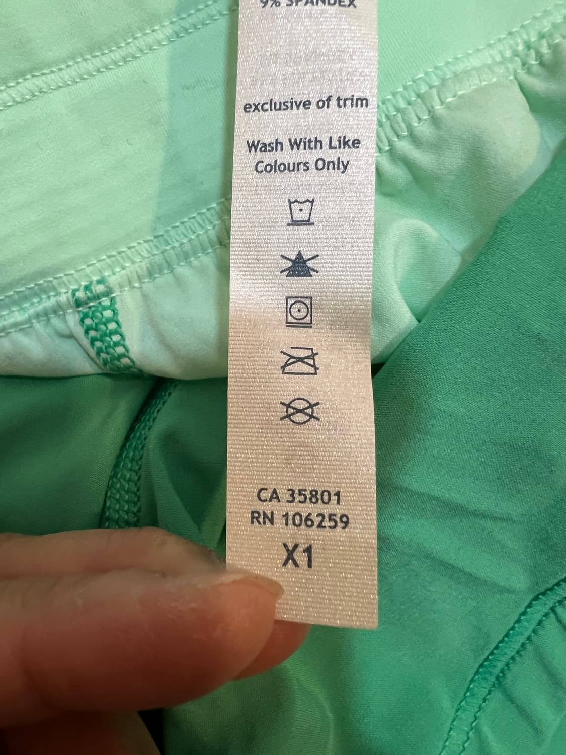 룰루레몬 여성 그린 런닝쇼츠 런닝팬츠 트레이닝바지 상품이미지9