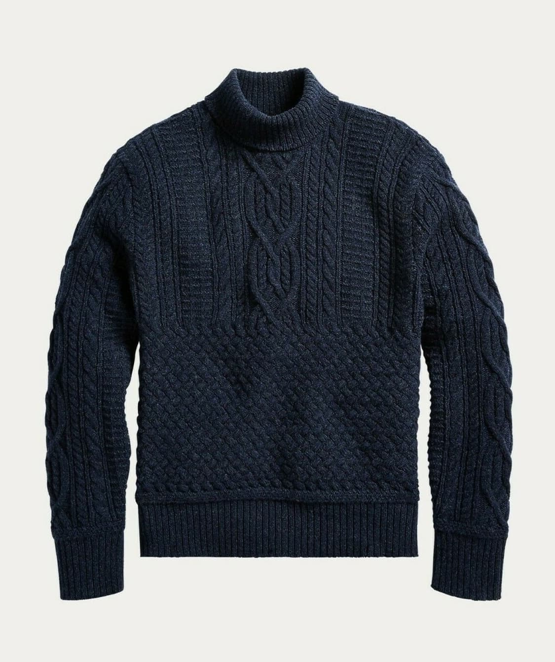 RRL 인디고 울캐시미어 터틀넥 스웨터 M 상품이미지1