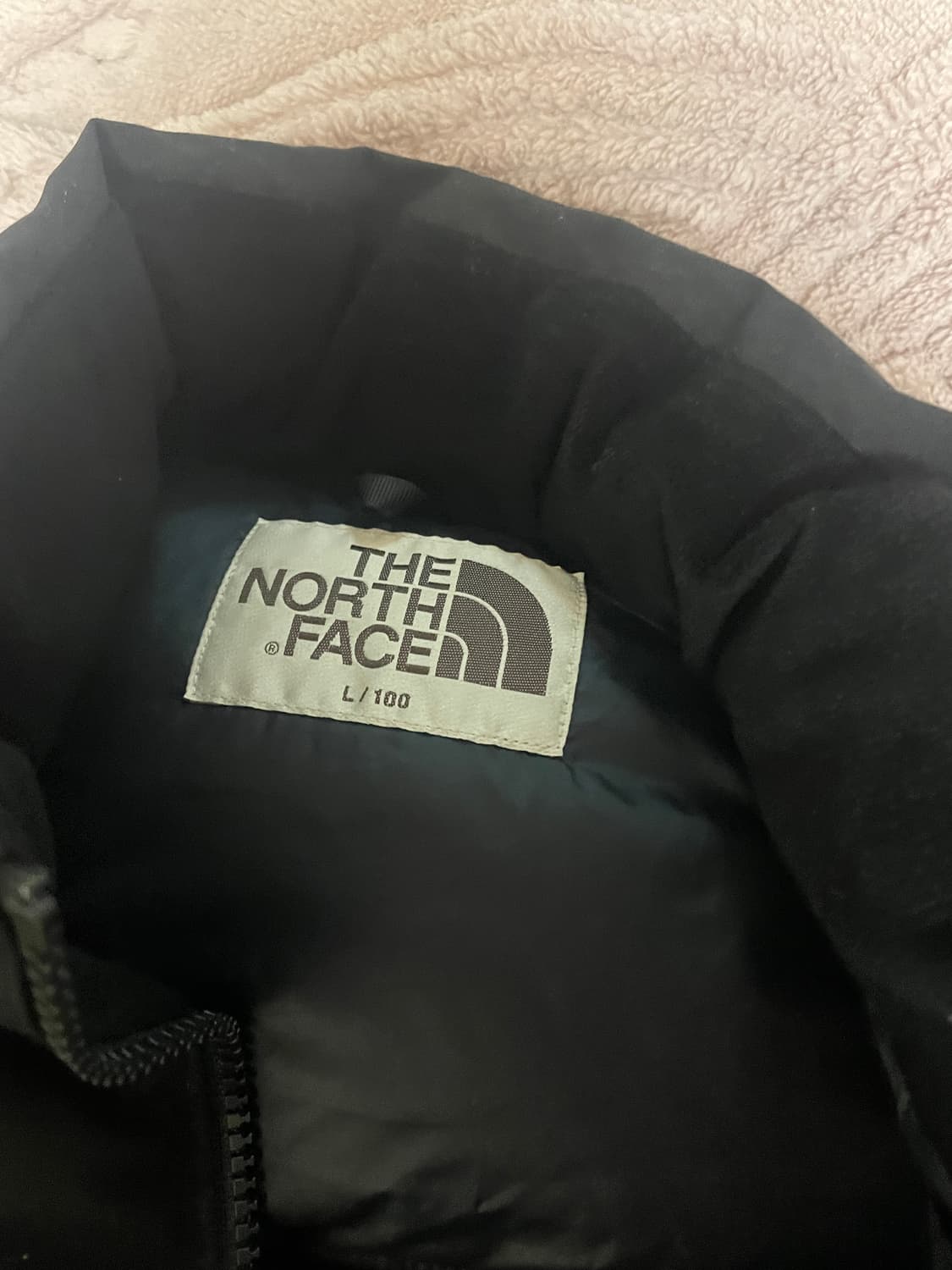 노스페이스 다잉 눕시 다운 에코 그레이 패딩 L 상품이미지4