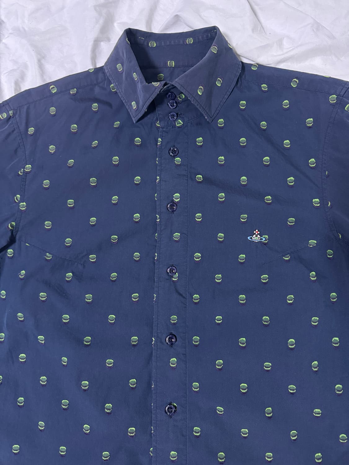 13fw 비비안 웨스트우드 맨 버튼 다운 셔츠 상품이미지4