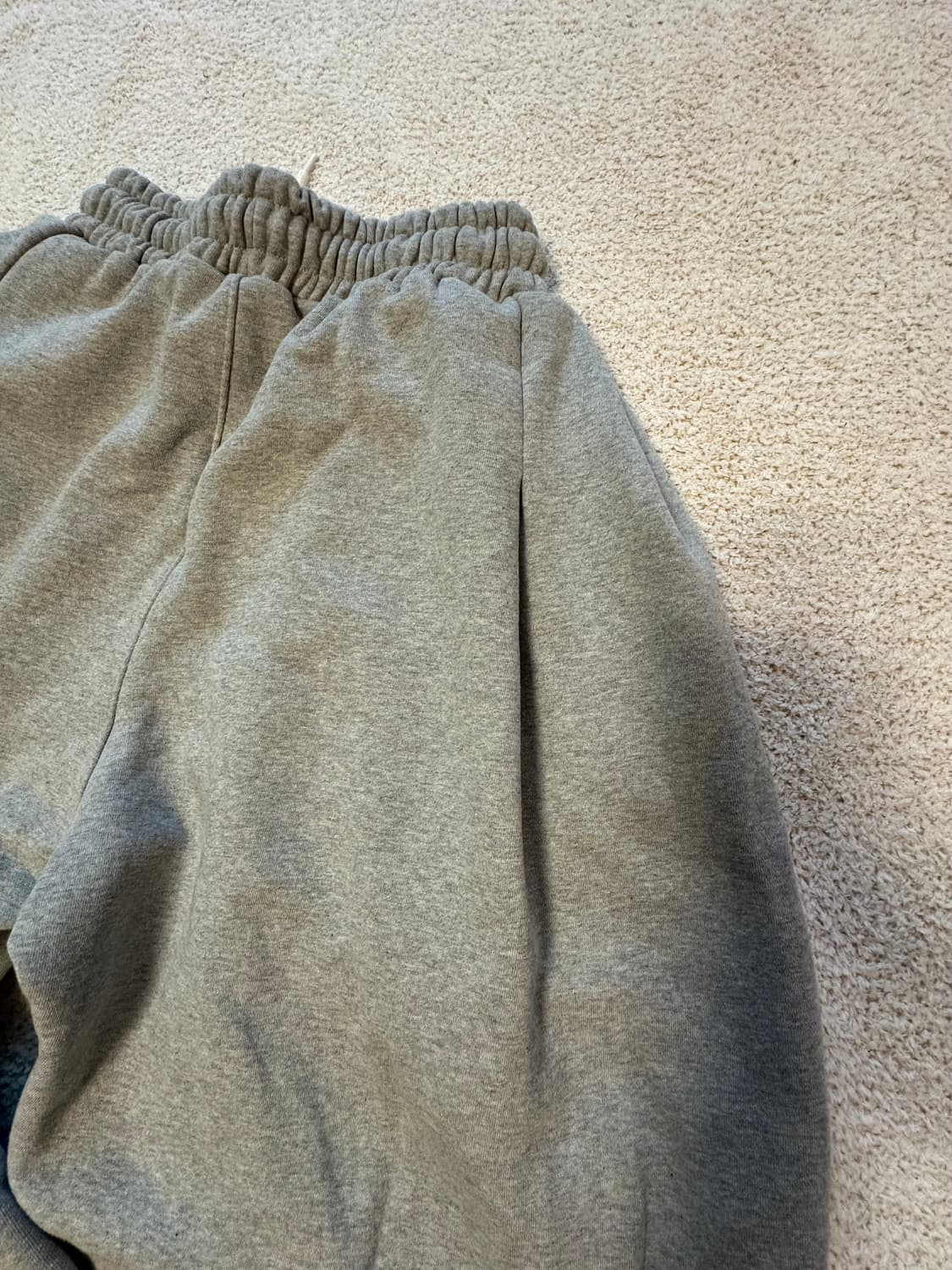 회색 조거 트레이닝 바지 8턱 상품이미지4