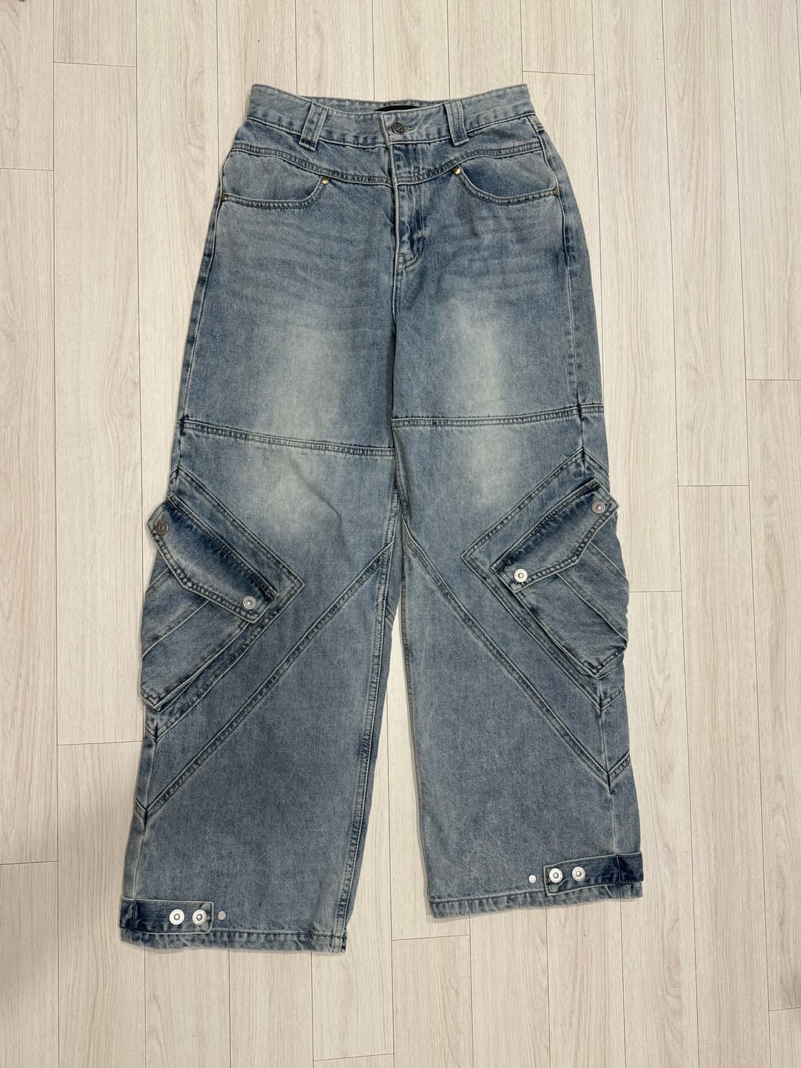 베이컨트아카이브 scopper x-pocket cargo denim 상품이미지4
