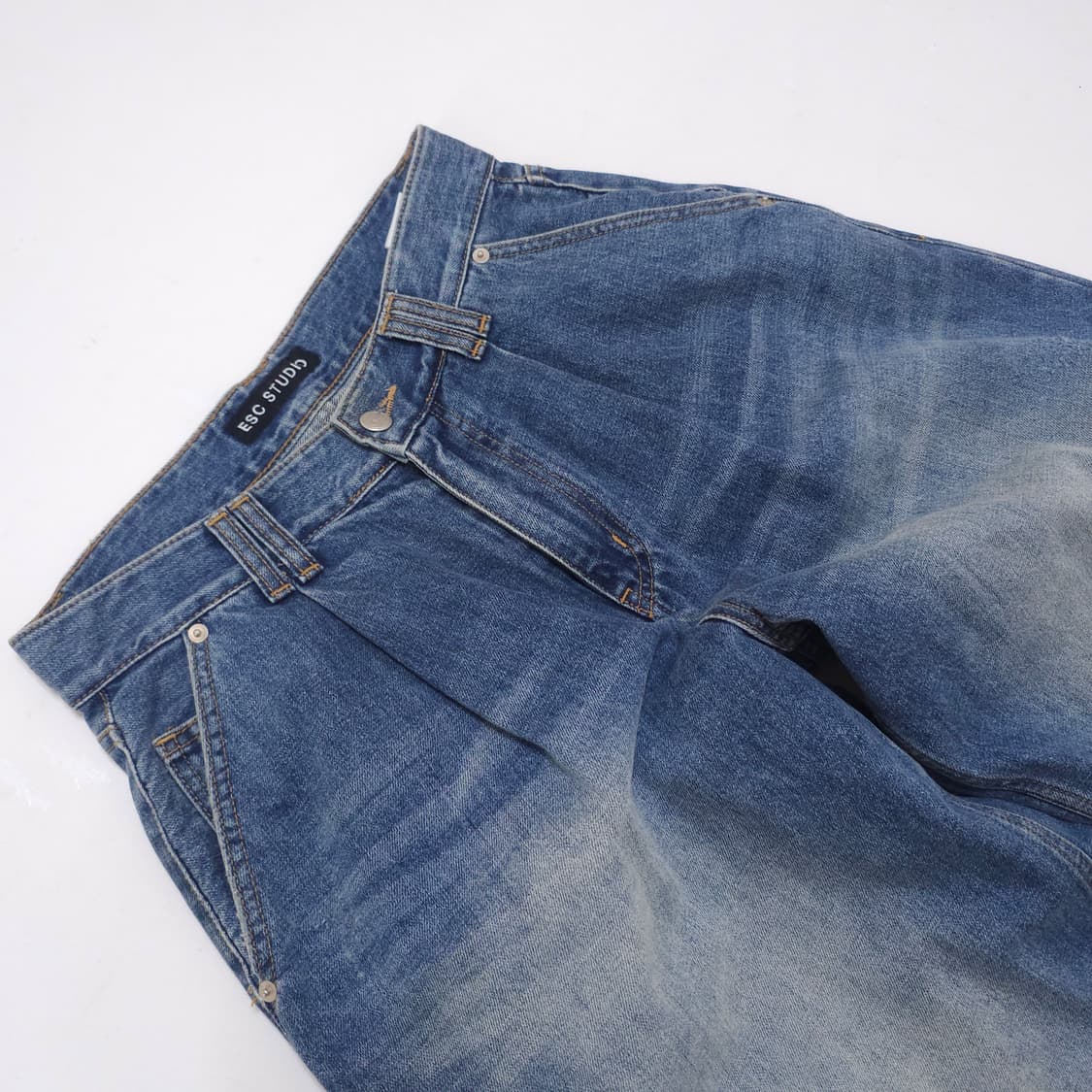 Esc studio 포켓 워싱 데님 팬츠 상품이미지3