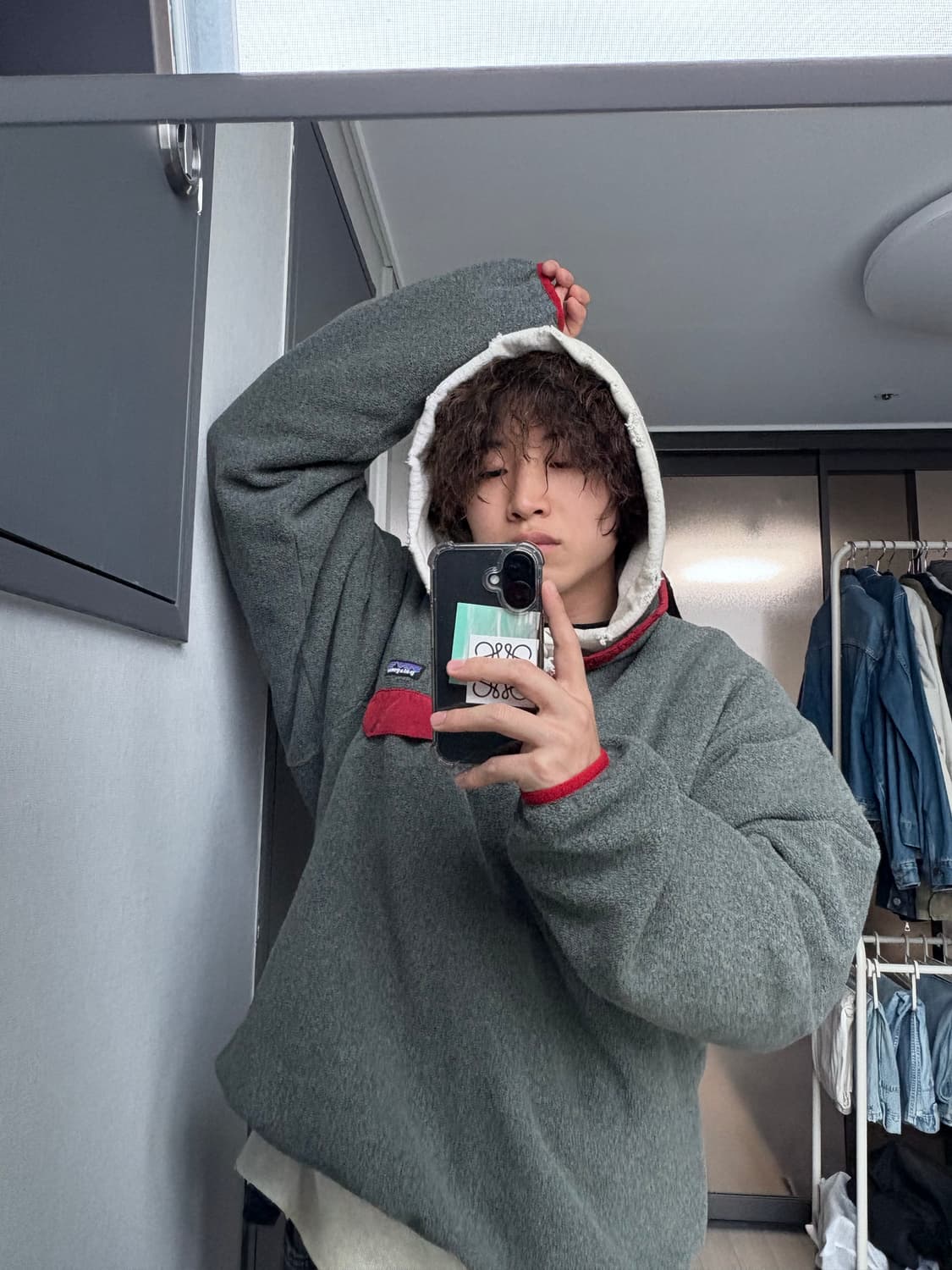 (L) 파타고니아 신칠라 그레이 (니켈) / 레드 상품이미지3