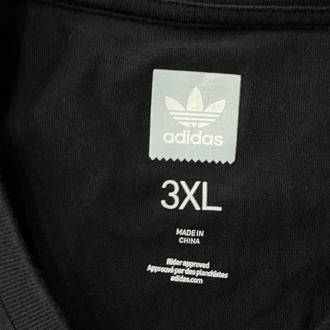 3XL 아디다스 스케이트보딩 반팔 티셔츠 상품이미지5