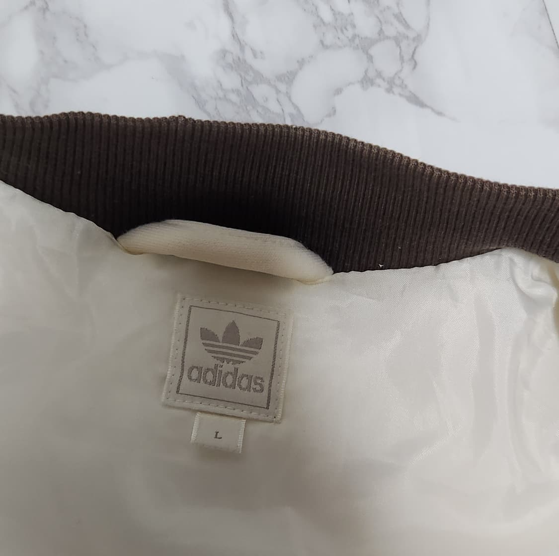 대장 아디다스 삼선 코튼 바시티 점퍼 자켓 져지 상품이미지9