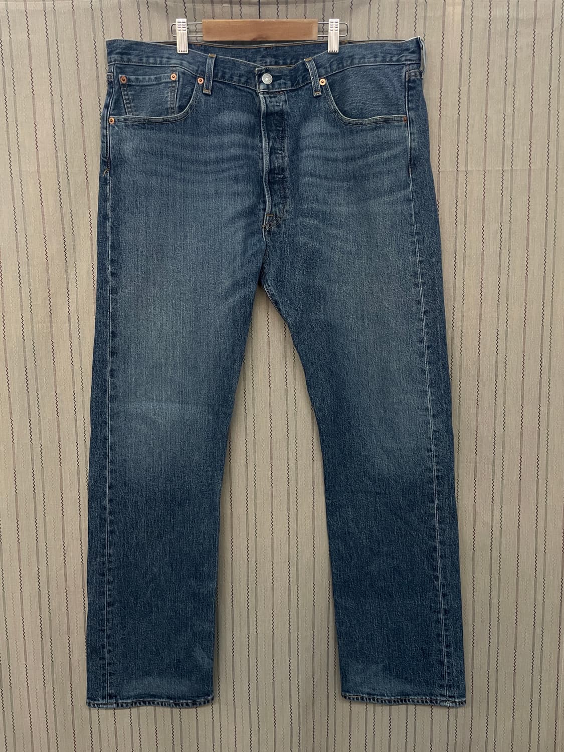 [38] Levis 리바이스 501 38사이즈 워싱 데님 청바지 진 상품이미지1
