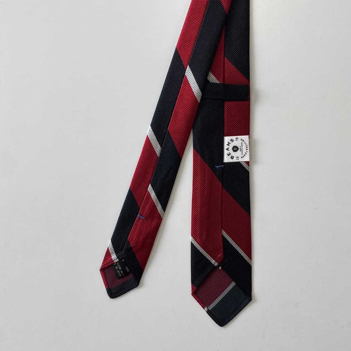 빔즈(BEAMS) 정품 명품넥타이 5.3cm 상품이미지2