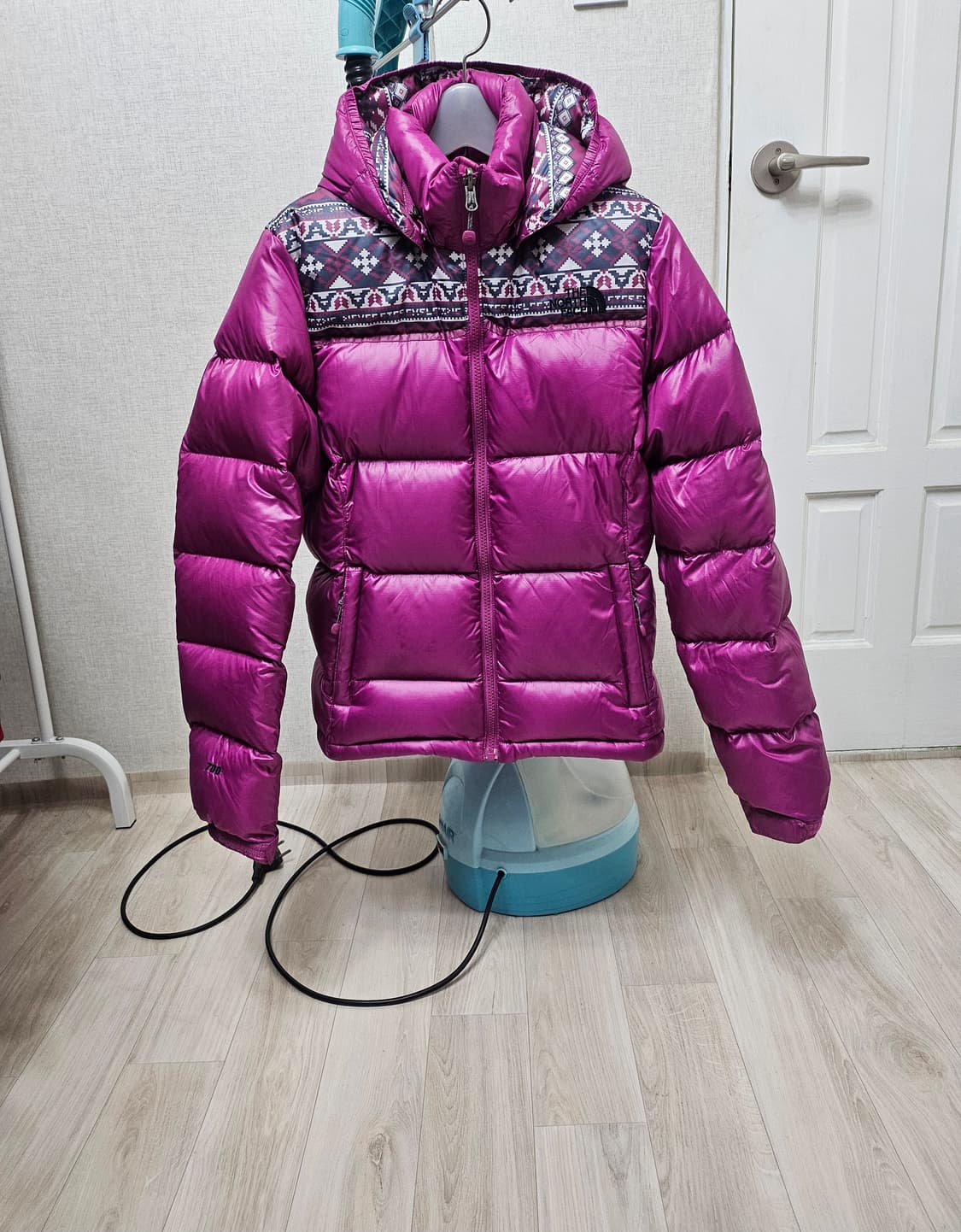 (90) ☆초대장급☆ 노스페이스 700 [퍼플] 구스다운패딩 상품이미지1