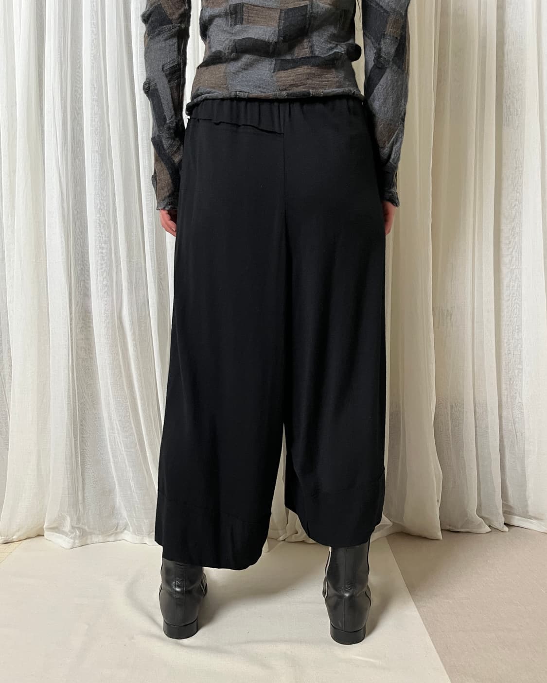 꼼데가르송 울 사루엘 와이드 팬츠 comme des garcons 상품이미지2