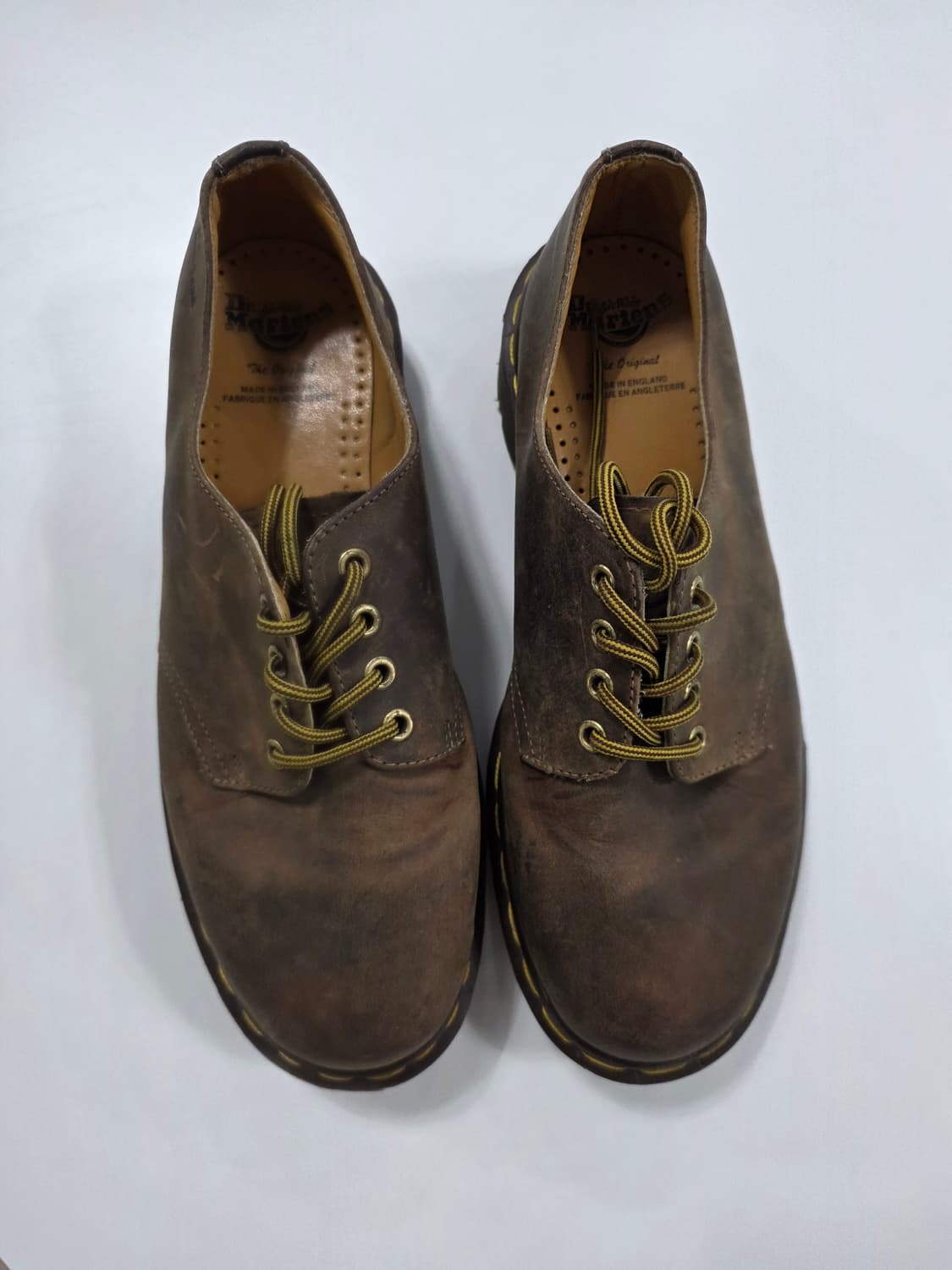 닥터마틴 1561 영국산 4홀 레더슈즈 9사이즈 상품이미지6