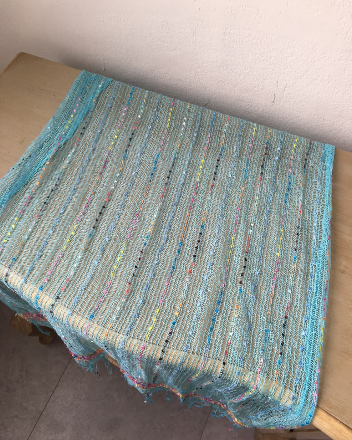  blue scarf 상품이미지4