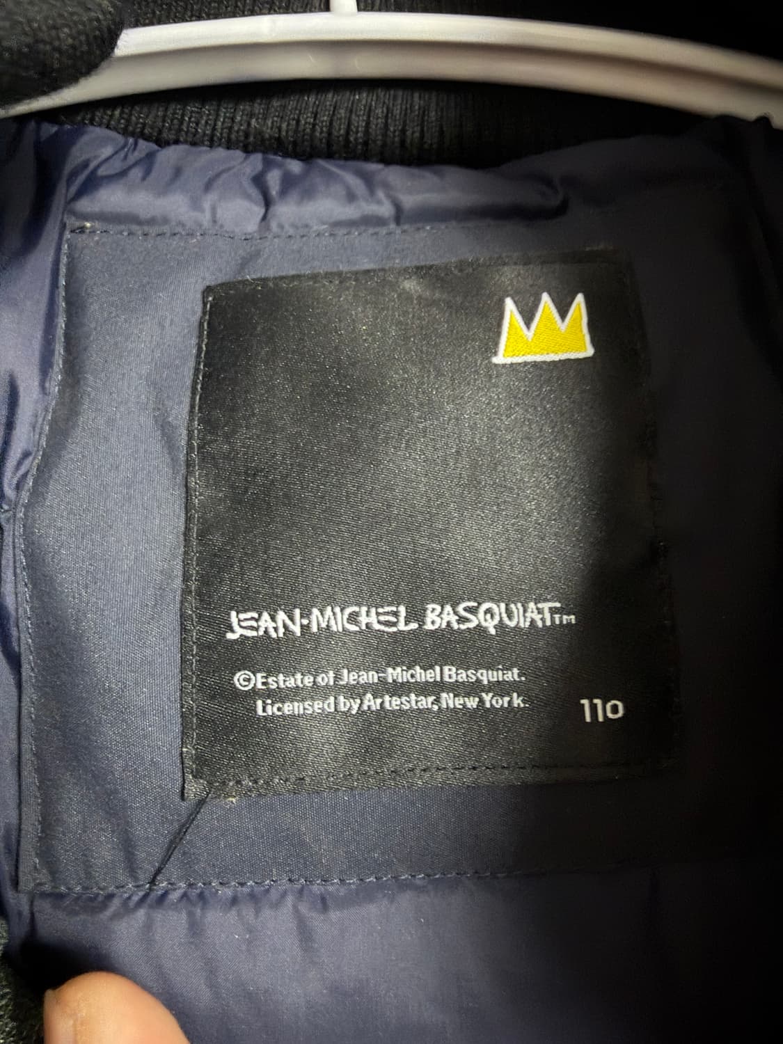 장미쉘바스키아 블랙 양가죽 패딩 상품이미지3