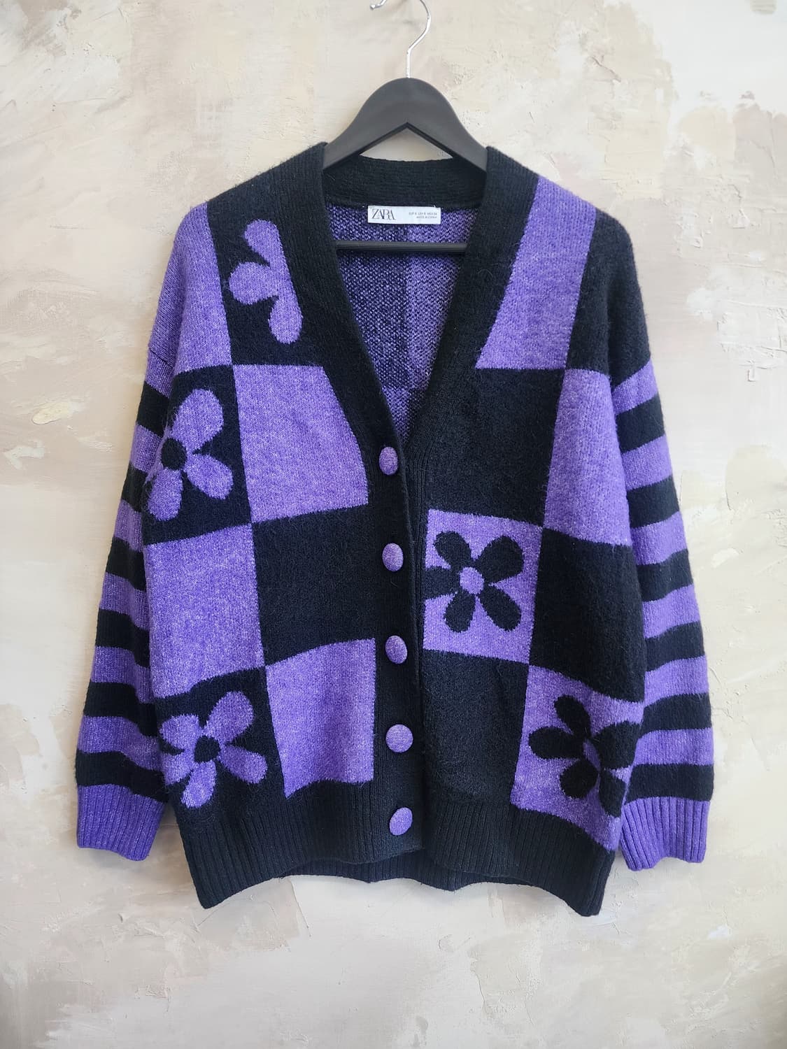 자라 플라워 패턴 가디건 상품이미지1