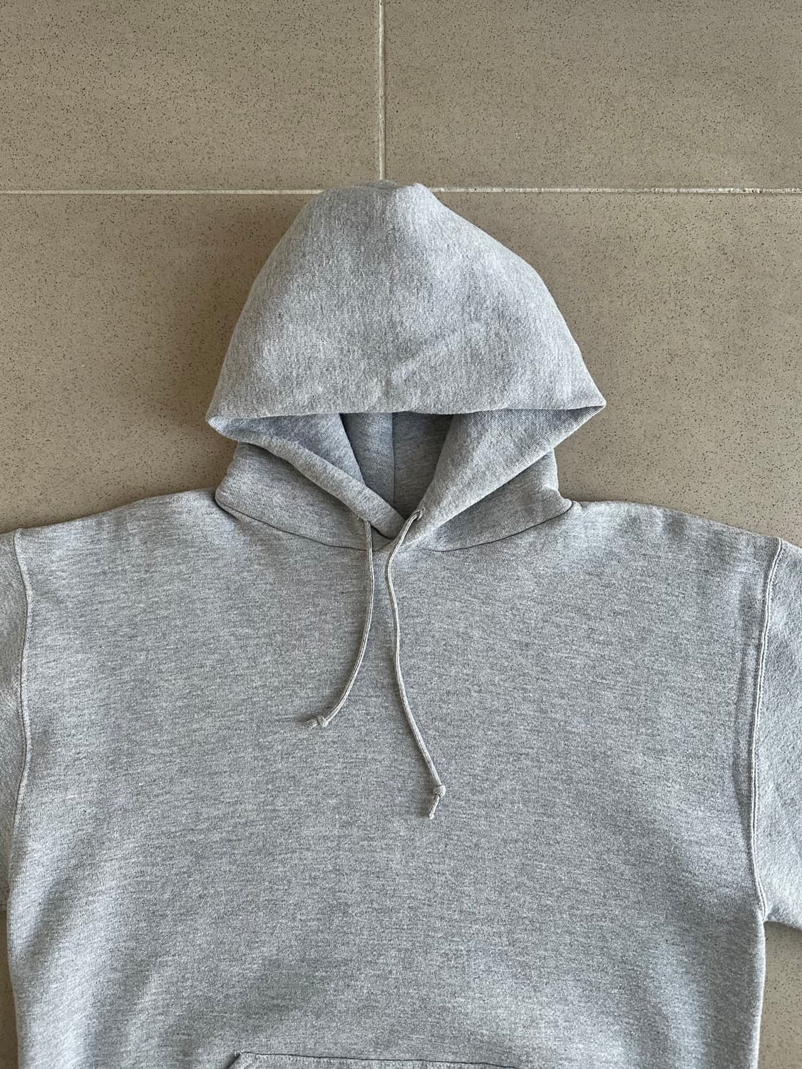 90s 빈티지 러셀 후드 그레이 L USA 상품이미지4