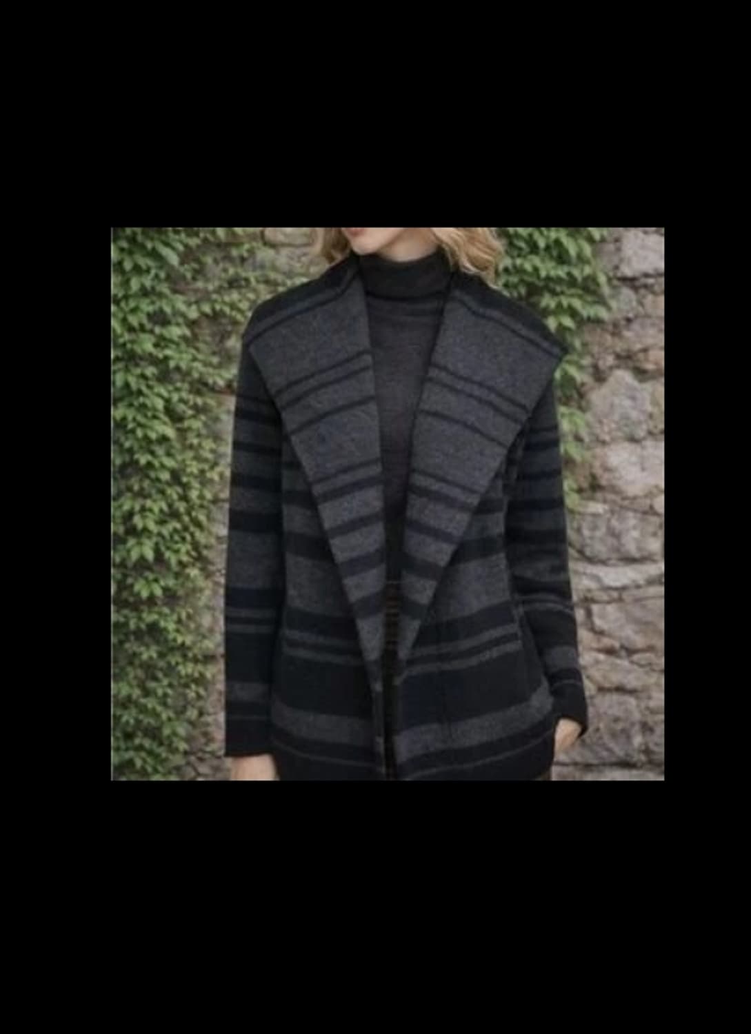 빈스 스트라이프 후드 가디건 66 상품이미지1