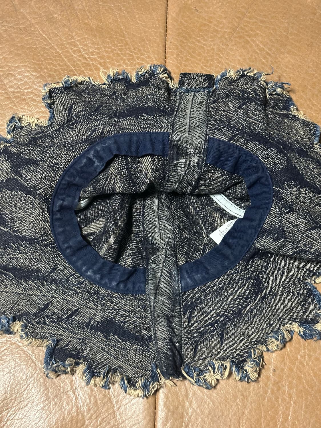 캐피탈 페더 데님 버킷햇 navy (os) 상품이미지5