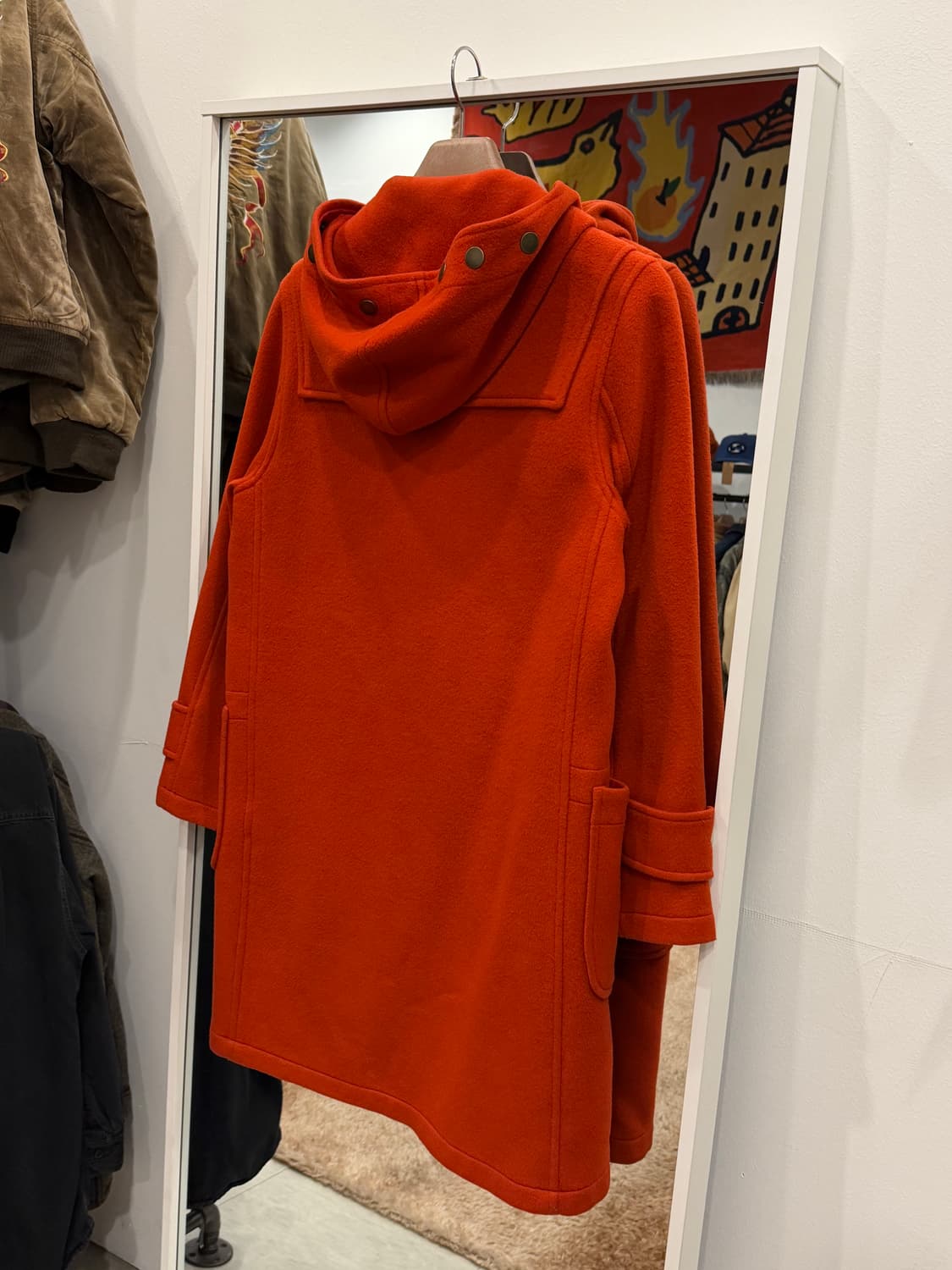 90s Ralph lauren Sport 랄프로렌 스포츠 울 더플 코트 상품이미지5