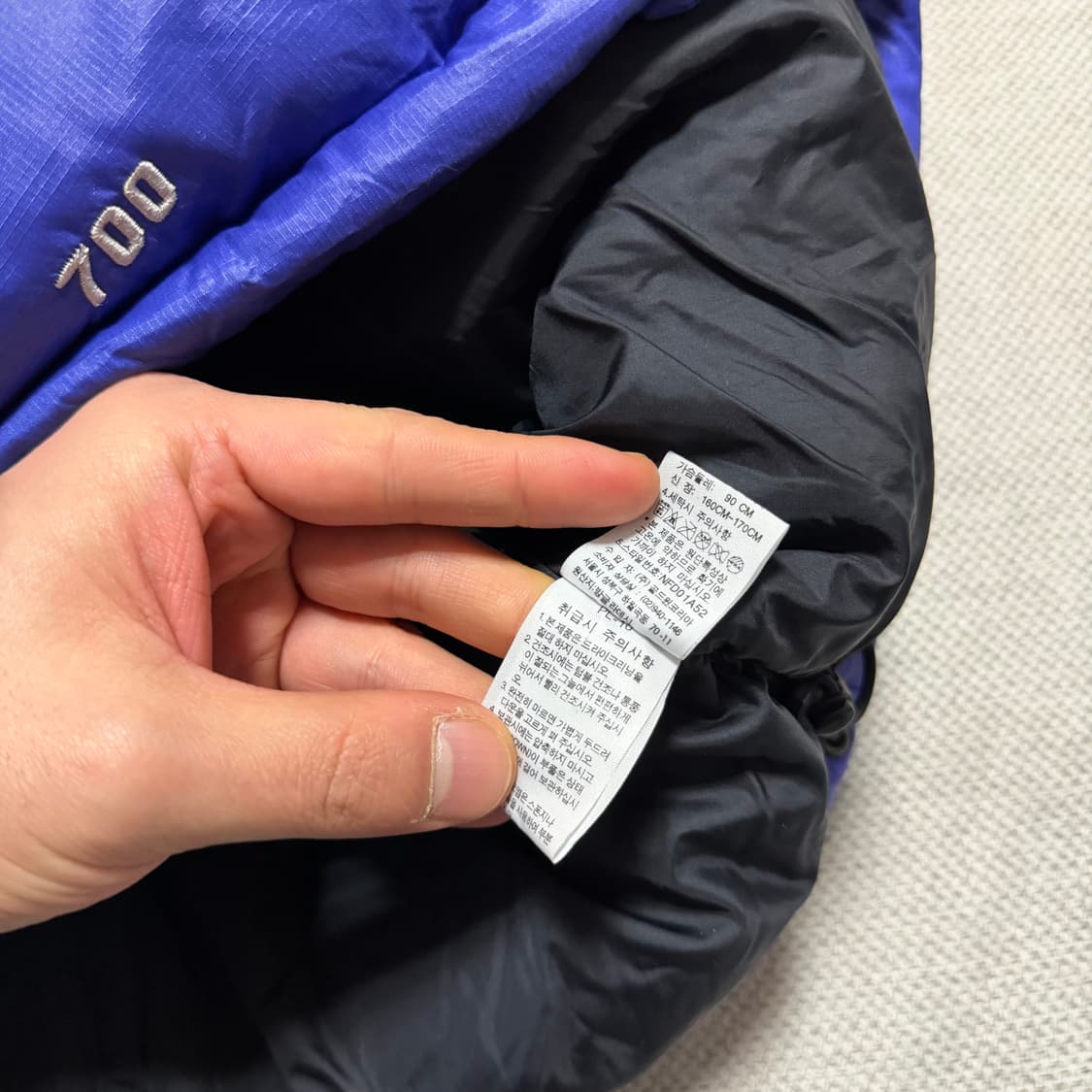 노스페이스 700 눕시 패딩조끼 상품이미지5