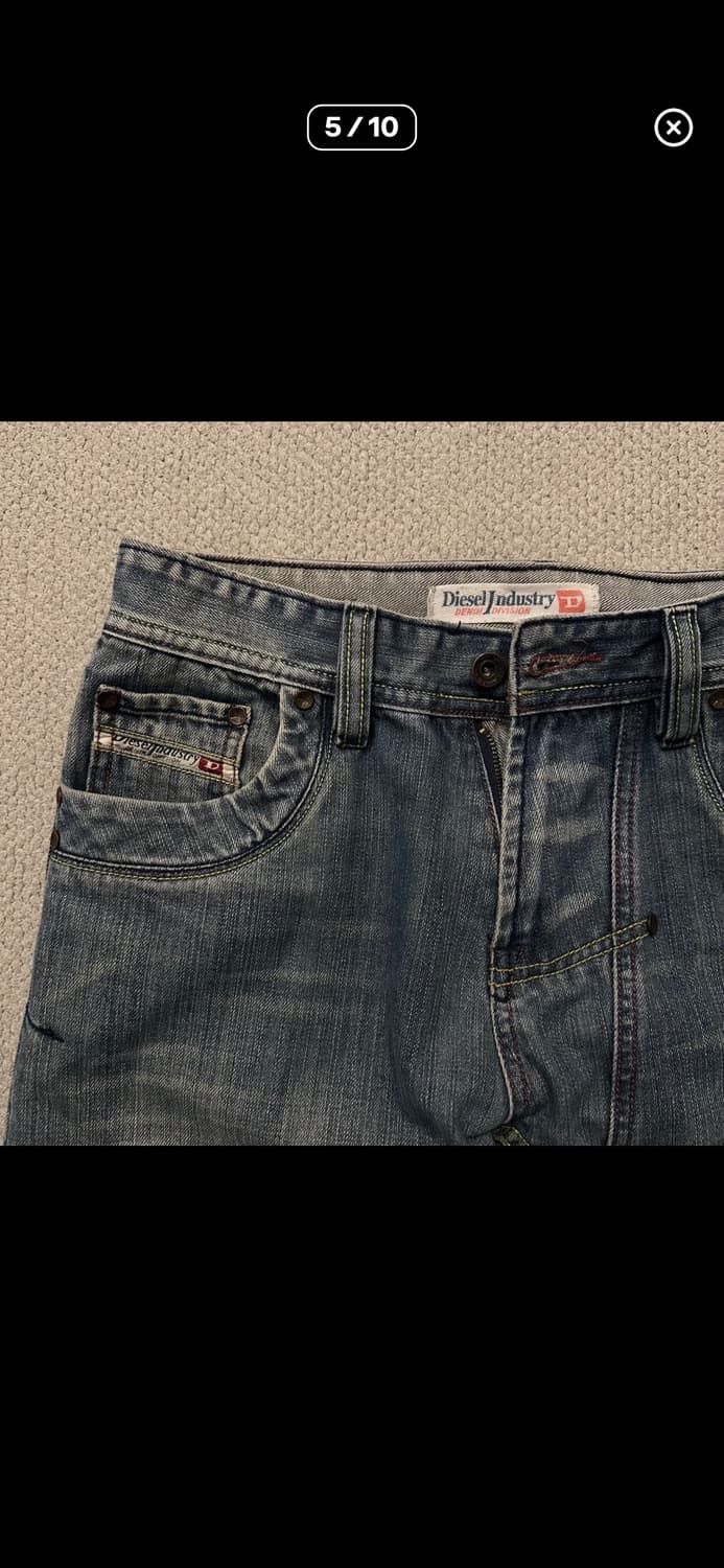 디젤 00s 아카이브라인 데님 팬츠 상품이미지5