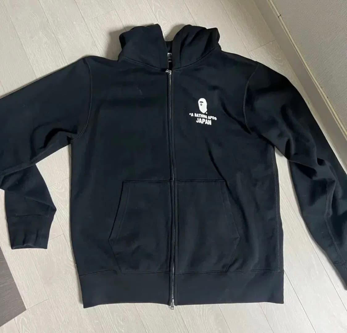 베이프 블랙  재팬 후드집업 상품이미지1