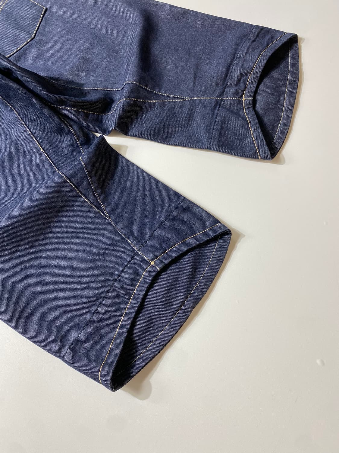[30] 00s Levi's 리바이스 엔지니어드 신치백 데님 버뮤다팬츠 상품이미지3