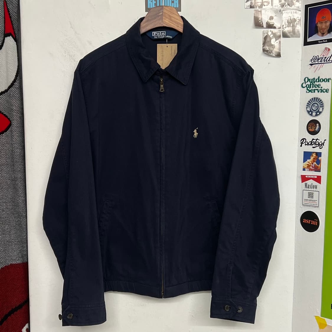 폴로 코튼 스윙탑 자켓 상품이미지1