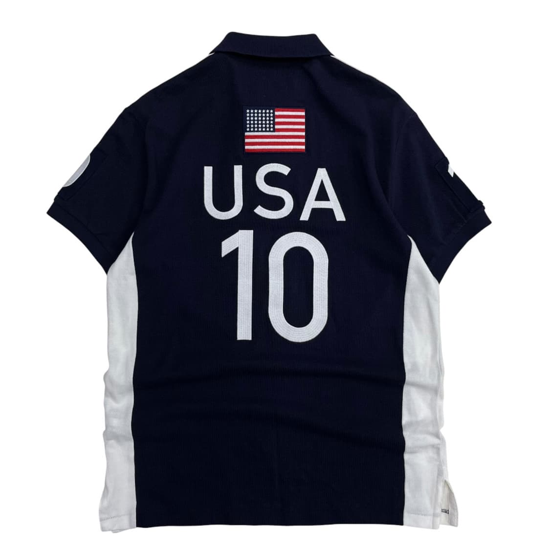 폴로 랄프로렌 USA 화이트배색 pk 반팔 S 상품이미지3