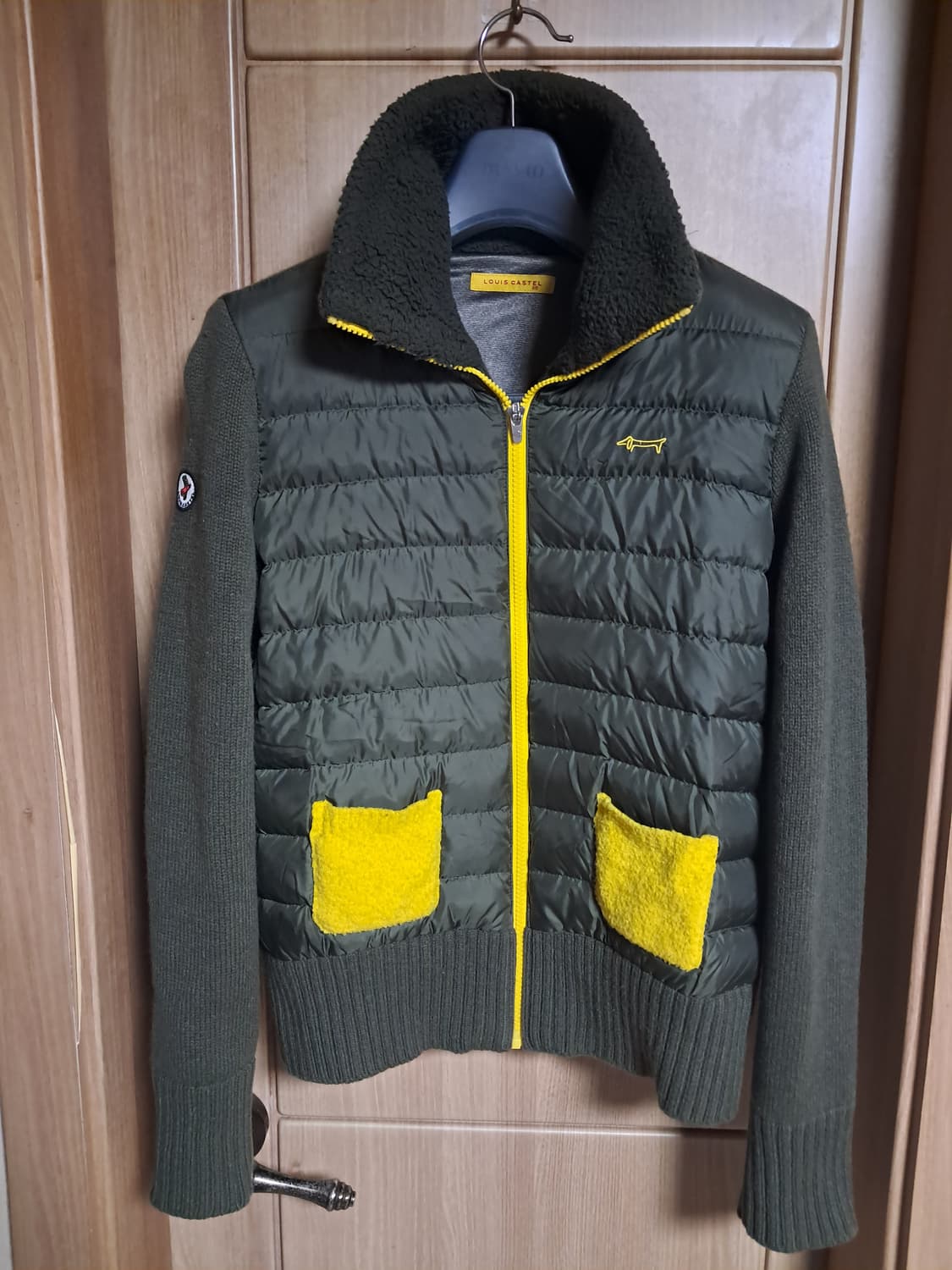 루이까스텔 여성 방풍 니트 패딩 95 상품이미지1