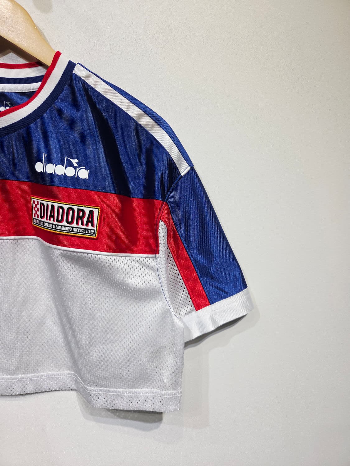 디아도라(DIADORA) 피트크루 크롭 져지 반팔티 상품이미지4