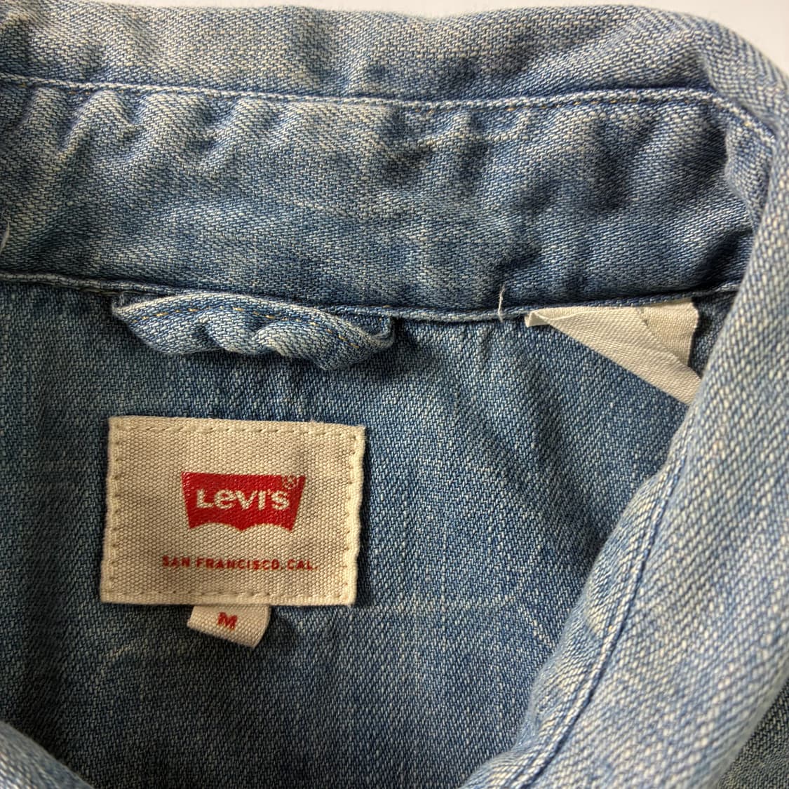 Levi's  리바이스 레드탭 웨스턴 데님셔츠  상품이미지4