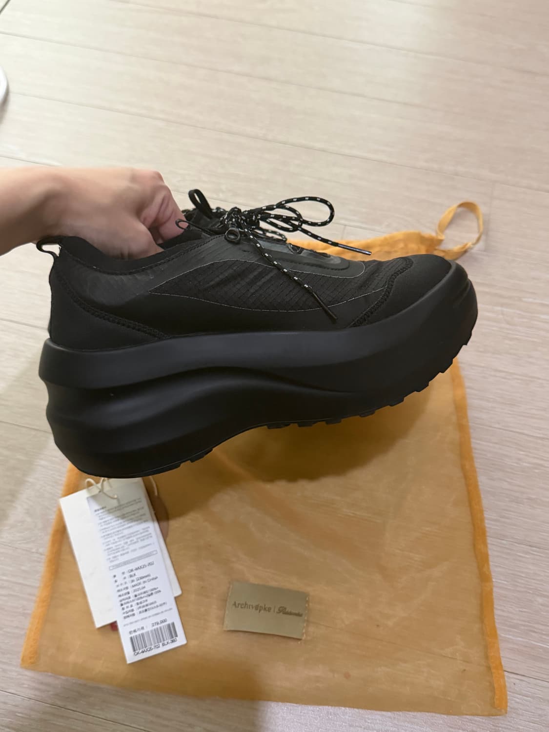 [아카이브앱크x리본빛] Platform sneakers 230 상품이미지7