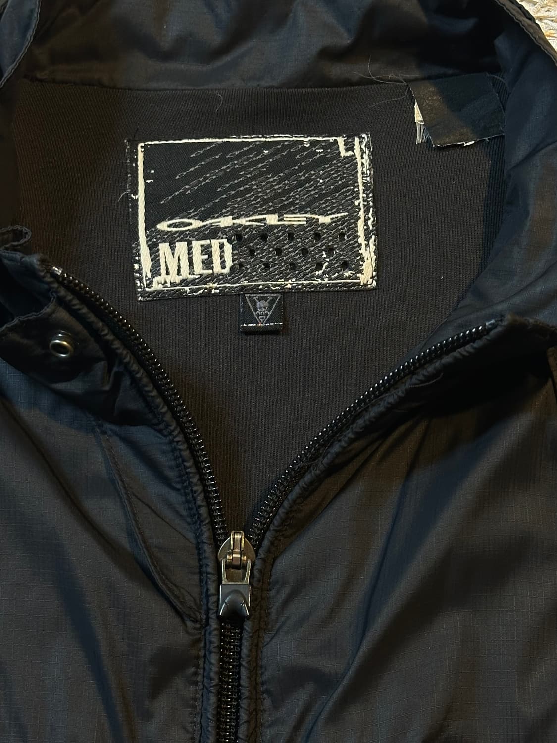 희귀) 00's 오클리 OAKLEY 패디드 바람막이 자켓 블랙 상품이미지5