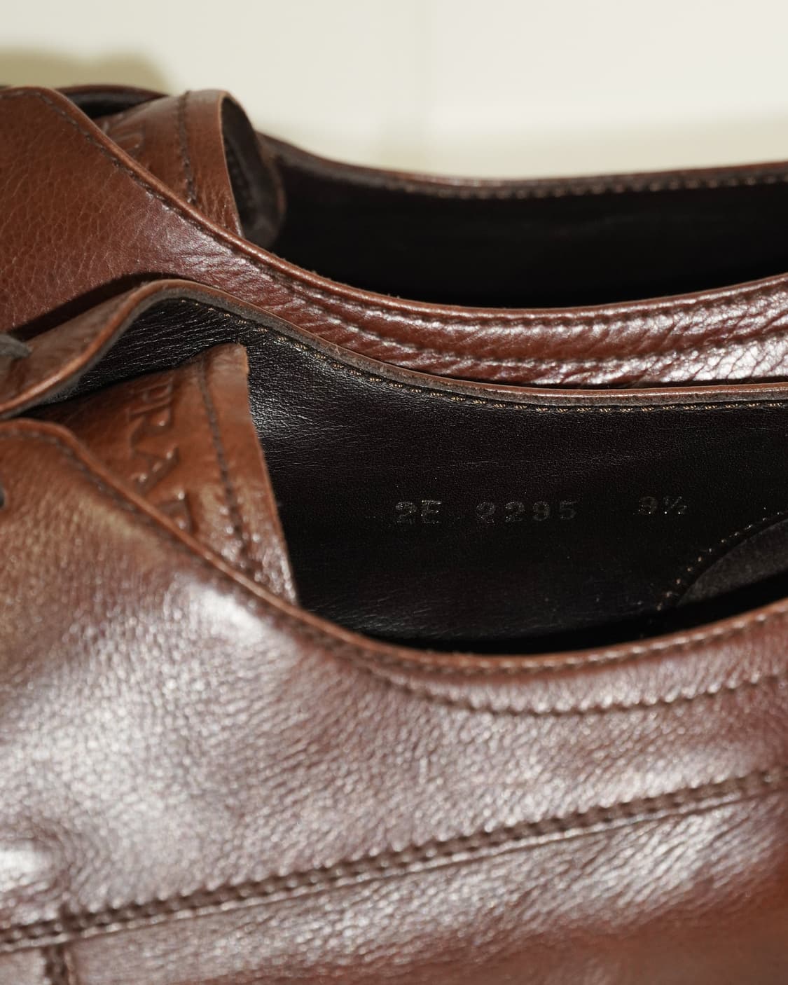 프라다 브라운 스퀘어토 로퍼 상품이미지6