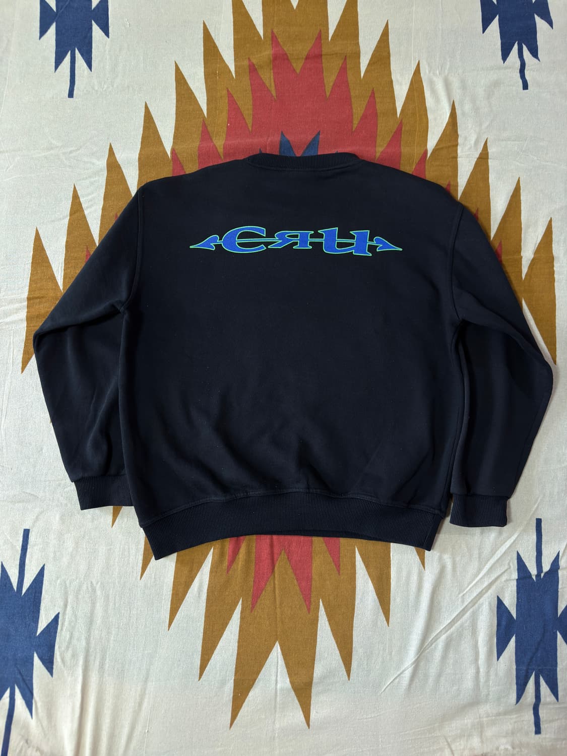90s USA CRU logo Sweatshirt 상품이미지2