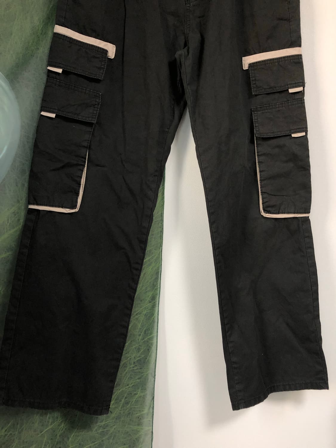 빈티지 카고 배색 팬츠 상품이미지3