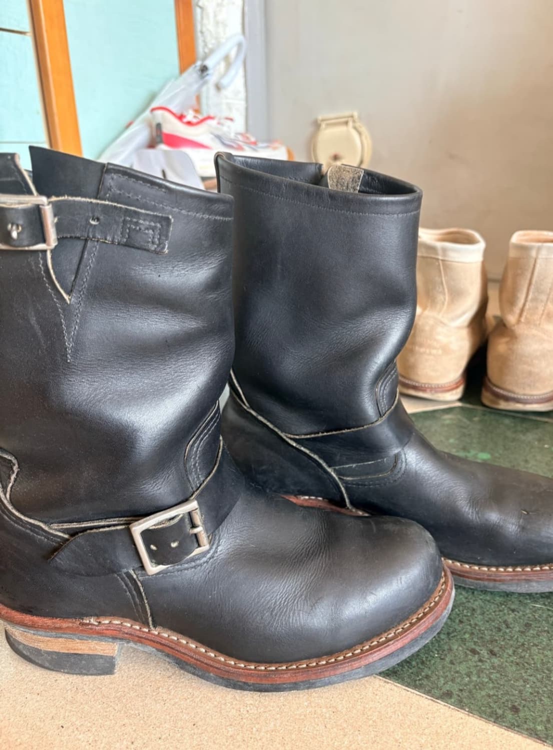 레드윙 엔지니어부츠9085  8D 상품이미지8