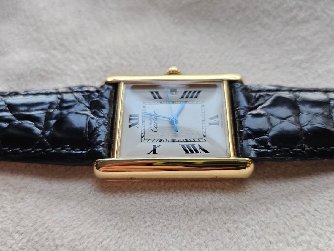 까르띠에 탱크머스트 XL 짝수로만 빈티지 쿼츠 상품이미지3