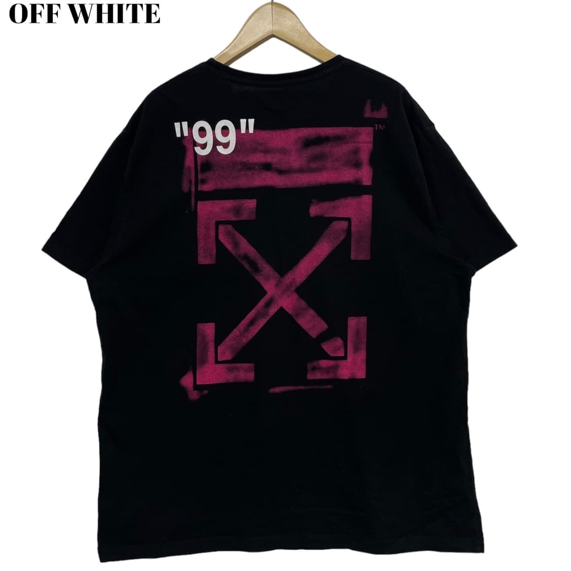 Off White Stencil Short Sleeve 상품이미지1