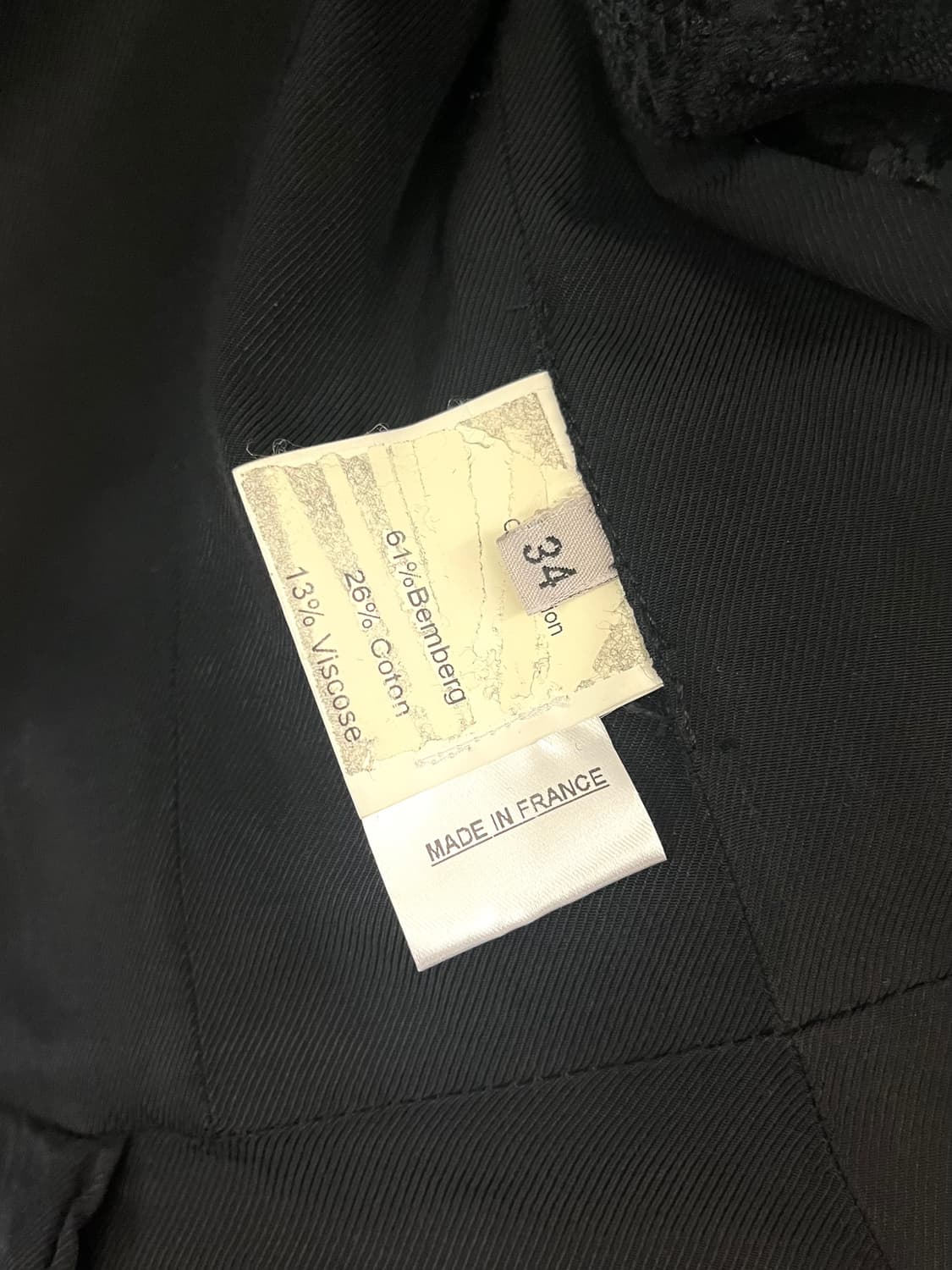 발망 2010FW 데카르넹 런웨이 브로케이드 밀리터리 코트 상품이미지8