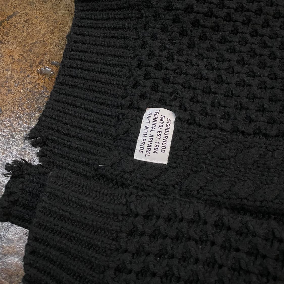 (S) Neighborhood 세비지 데미지 니트 스웨터 상품이미지3