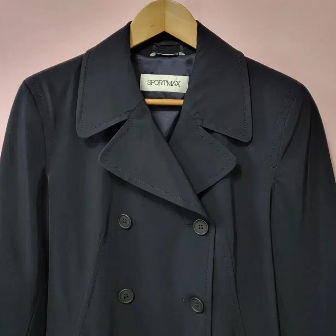 스포트막스 여성 블랙 트렌치 코트~66 상품이미지1