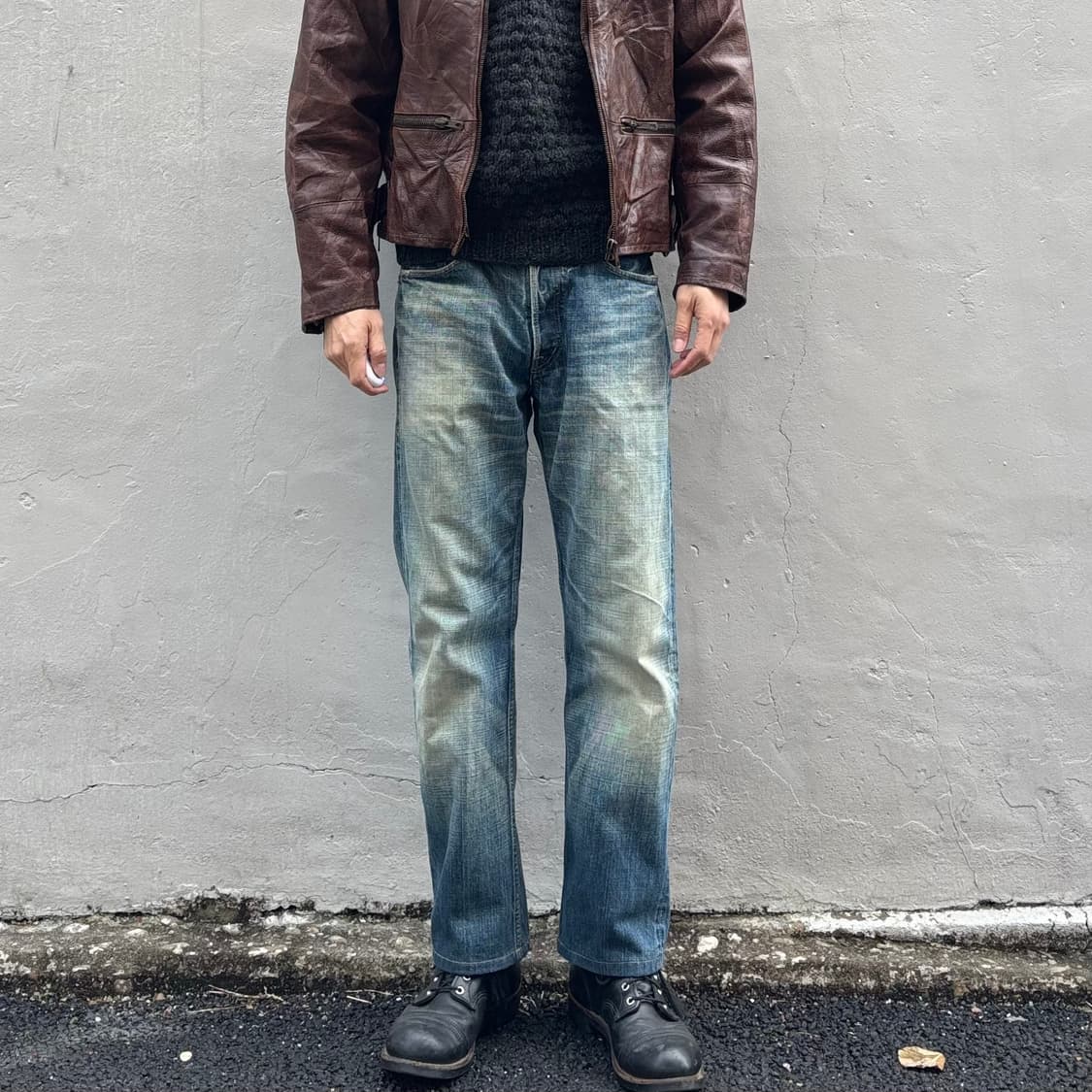 일본 옴니갓 50057 셀비지 데님 팬츠 상품이미지2