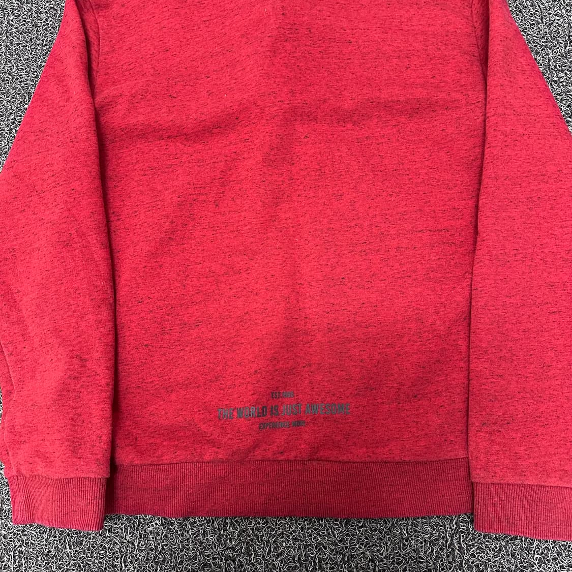 디스커버리 반집업 후드티셔츠 레드 105(XL) 상품이미지7