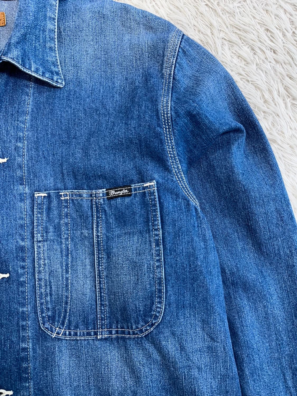 랭글러 올드스쿨 데님 자켓/#2577 상품이미지2