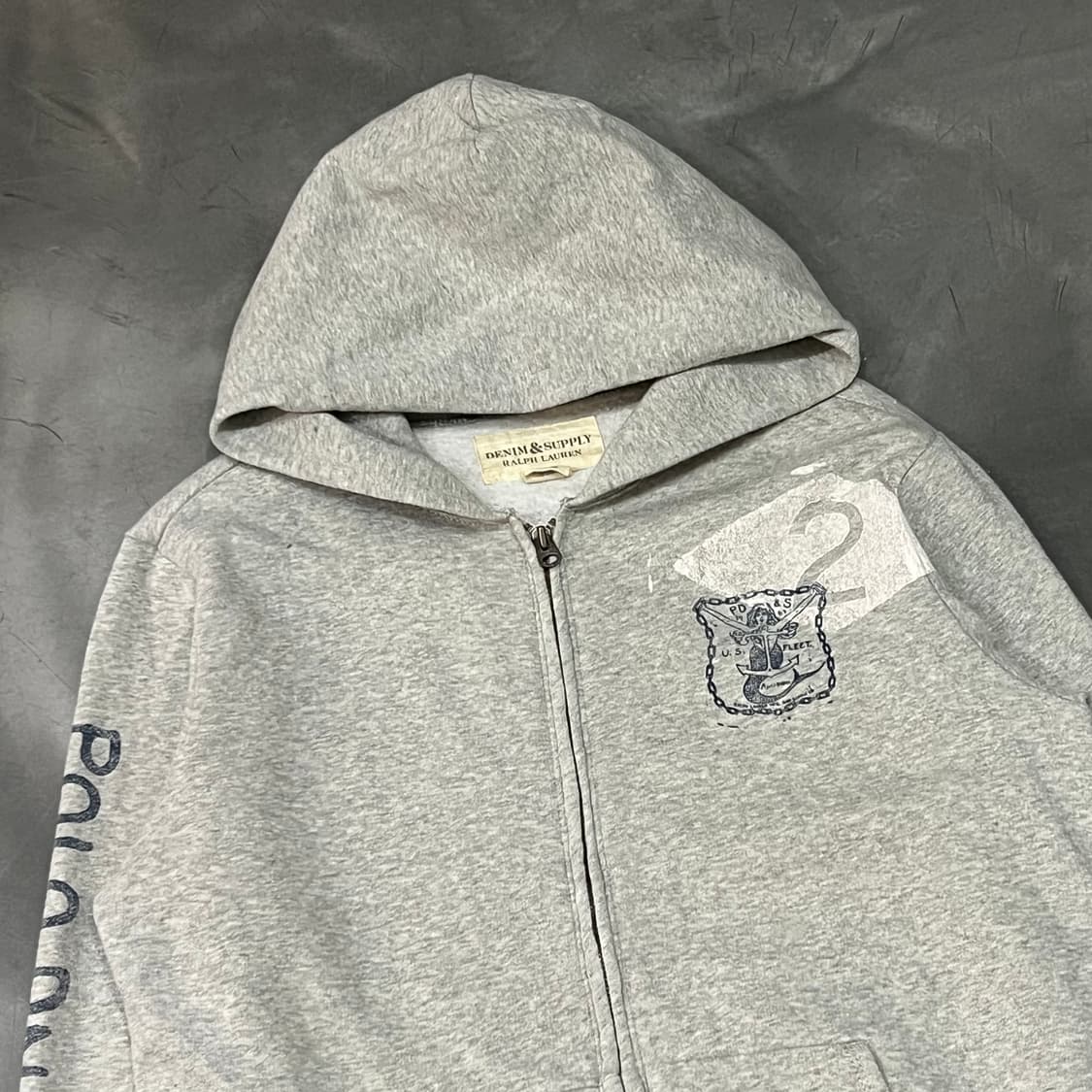  데님앤서플라이 프린팅 후드 집업 y15180 상품이미지3