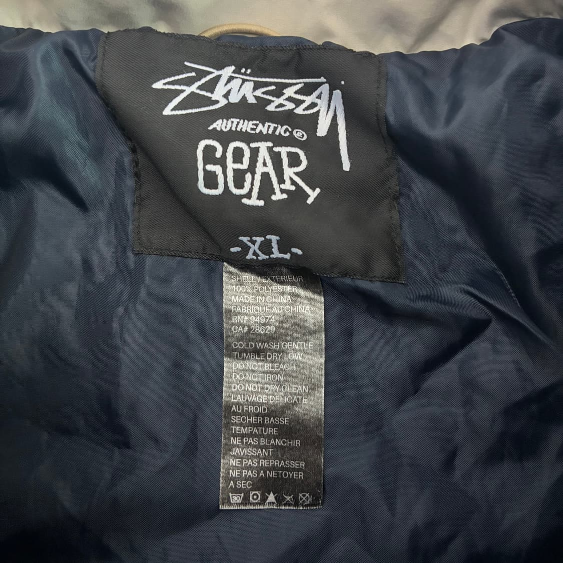 Stussy 스투시 90‘s 스펠자수 아노락 상품이미지7